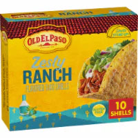 Old El Paso Zesty Ranch Flavored Stand 'N Stuff Taco Shells 10 ct / 0.54 oz
