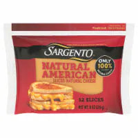 Sargento® Natural American Sliced Cheese 12 Slices / 8 oz