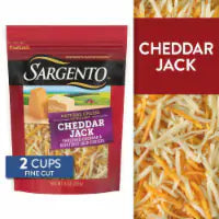 Sargento® Off the Block Fine Cut Cheddar-Jack Natural Cheese Shreds 8 oz
