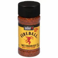 Weber Fireball Sweet Cinnamon Heat Whiskey Flavored Seasoning