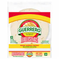Guerrero Riquisimas Soft Taco Size Flour Tortillas 24 ct / 35 oz