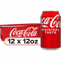Coca-Cola® Soda Cans 12 pk / 12 fl oz