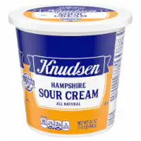 Knudsen Hampshire 100% Natural Sour Cream 24oz