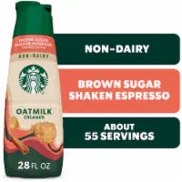 Starbucks Brown Sugar Shaken Espresso Inspired Non-Dairy Creamer 28 FL OZ