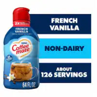 Coffee mate French Vanilla Flavored Coffee Creamer Non-Dairy Gluten-Free 64 fl oz