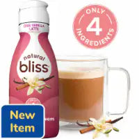 natural bliss Chai Vanilla Latte Flavored Creamer Gluten Free Creamer Iced Hot Coffee 32 FL OZ
