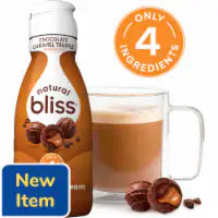natural bliss Chocolate Caramel Truffle Flavored Coffee Creamer Gluten Free Creamer 32 fl oz