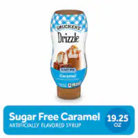 Smucker’s Drizzle Sugar Free Caramel Artificially Flavored Syrup 19.25 oz
