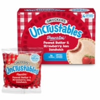 Smucker’s Uncrustables Peanut Butter & Strawberry Jam Sandwiches 4 count