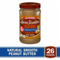 Laura Scudder's Smooth All Natural Peanut Butter 26 oz