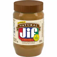 Jif® Natural Creamy Peanut Butter Spread 40oz