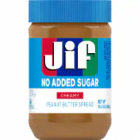 Jif® No Added Sugar Creamy Peanut Butter Spread 15.5oz