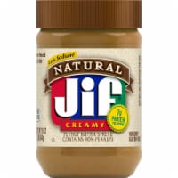 Jif Natural Creamy Peanut Butter 16oz