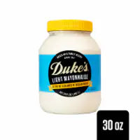 Duke's Mayonnaise, Light Mayo - 30 oz Jar 30 fl oz