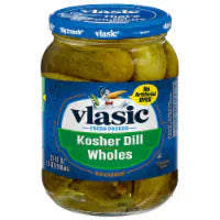 Vlasic Keto Friendly Kosher Dill Whole Pickles 32 oz
