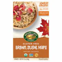 Nature's Path Organic® Gluten Free Brown Sugar Maple Instant Oatmeal 8 ct / 11.3 oz