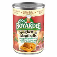 Chef Boyardee Spaghetti And Meatballs