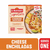 El Monterey® Signature Frozen Cheese Enchiladas 10 oz