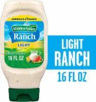 Hidden Valley Light Ranch Dressing Salad Dressing for Quick Meals 16 fl oz