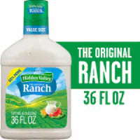 Hidden Valley Original Ranch Dressing Salad Dressing for Quick Meals 36 fl oz