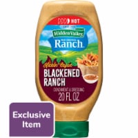 Hidden Valley Kickin Cajun Blackened Ranch Condiment and Dressing 20 fl oz