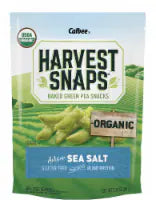 Harvest Snaps® Organic Artisan Sea Salt Baked Green Pea Snacks 3 oz
