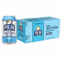 Polar Seltzer Water Original Cans 8 pk / 12 fl oz