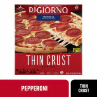 DIGIORNO Classic Thin Crust Pepperoni Pizza NET WT 16.9 oz