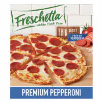 Freschetta Pepperoni Thin Crust Frozen Pizza