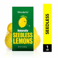 Fresh Seedless Lemons 1 pound