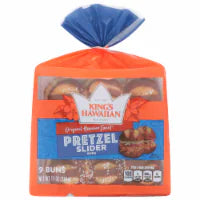 King's Hawaiian® Original Hawaiian Sweet Pretzel Slider Buns 9 ct / 11 oz