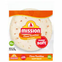 Mission Super Soft Soft Taco Size Flour Tortillas 20 ct / 35 oz