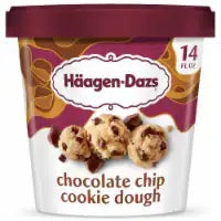Haagen-Dazs Chocolate Chip Cookie Dough Ice Cream, 14 Oz.