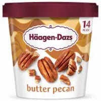 Haagen-Dazs Butter Pecan Ice Cream, 14 Oz.