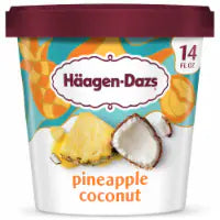 Häagen-Dazs Pineapple Coconut Ice Cream, 14 Oz.