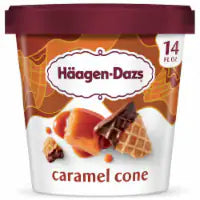 Haagen-Dazs Caramel Cone Ice Cream, 14 Oz.