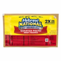 Hebrew National Quarter Pound Beef Franks 16 OZ