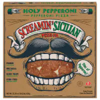 Screamin Sicilian® Holy Pepperoni Original Crust Frozen Pizza 22.3 oz