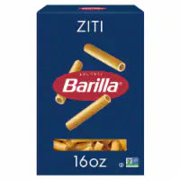 Barilla Ziti Pasta, Quality Non-GMO and Kosher Certified Pasta 16oz
