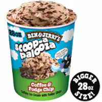 Ben & Jerry's Scoop-apalooza Coffee & Fudge Chip Ice Cream 28 oz