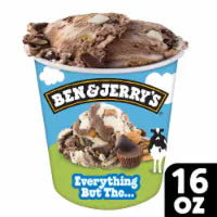 Ben & Jerry's Everything But The... Vanilla Ice Cream Pint 16 oz