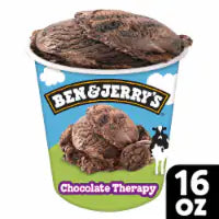 Ben & Jerry's Chocolate Therapy Ice Cream Pint 16 oz