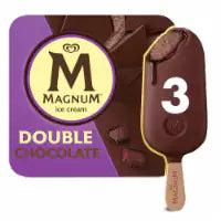 Magnum Ice Cream Bars Double Chocolate 3 Bars