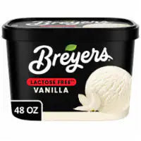 Breyers Light Ice Cream Vanilla Ice Cream Lactose Free 48oz