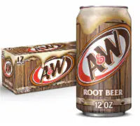 A&W® Root Beer Soda Cans 12 pk / 12 fl oz