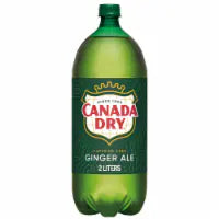 Canada Dry Ginger Ale Caffeine Free Soda Bottle 2 Liter