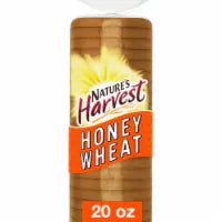 Nature's Harvest Honey Wheat Bread 20 oz