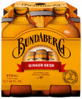 Bundaberg Ginger Beer 4 bottles / 12.7 fl oz