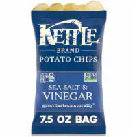Kettle Brand® Sea Salt and Vinegar Kettle Potato Chips 7.5oz