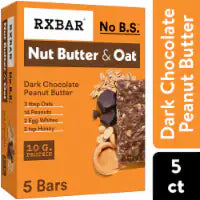 RXBAR® Nut Butter and Oat Dark Chocolate Peanut Butter Protein Bars 5 ct